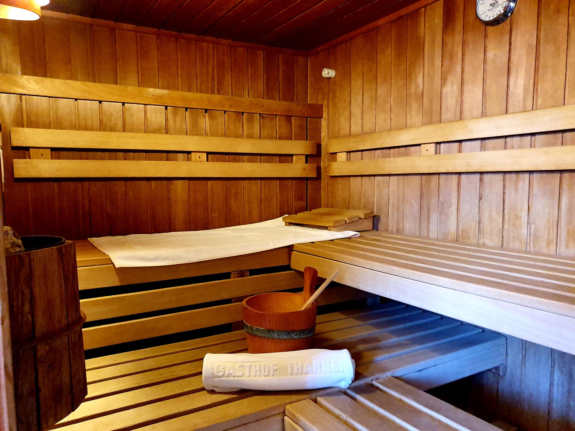 Sauna im Gasthof Thanner
